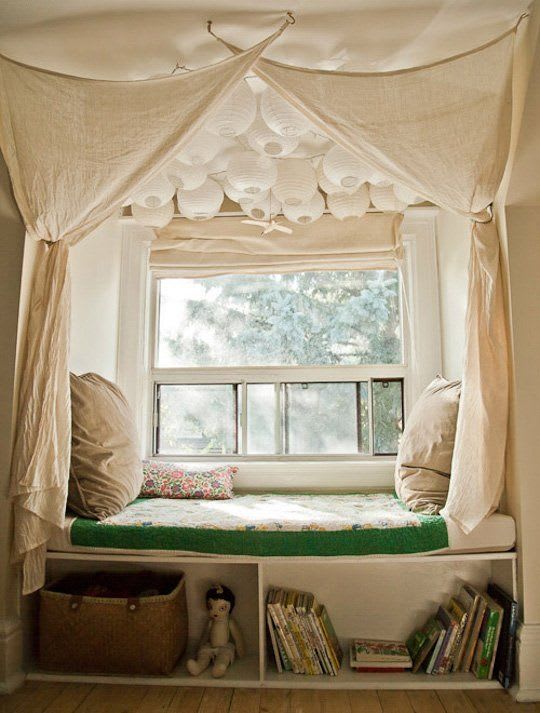 20 Window Seat Book Nooks We'd Love to Have in Our Home