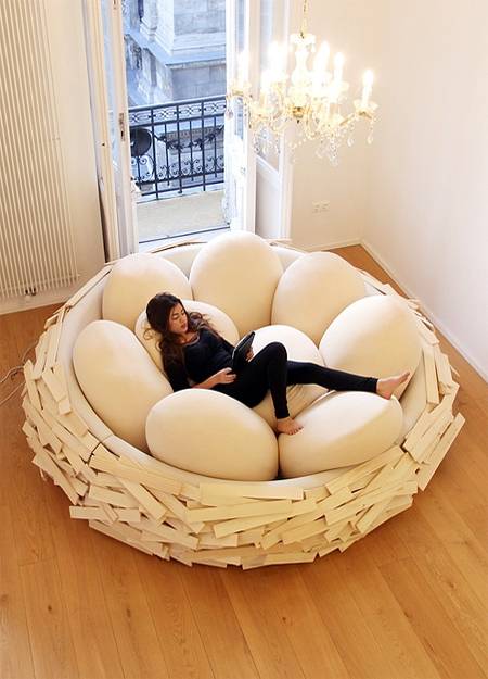 reading nest chair