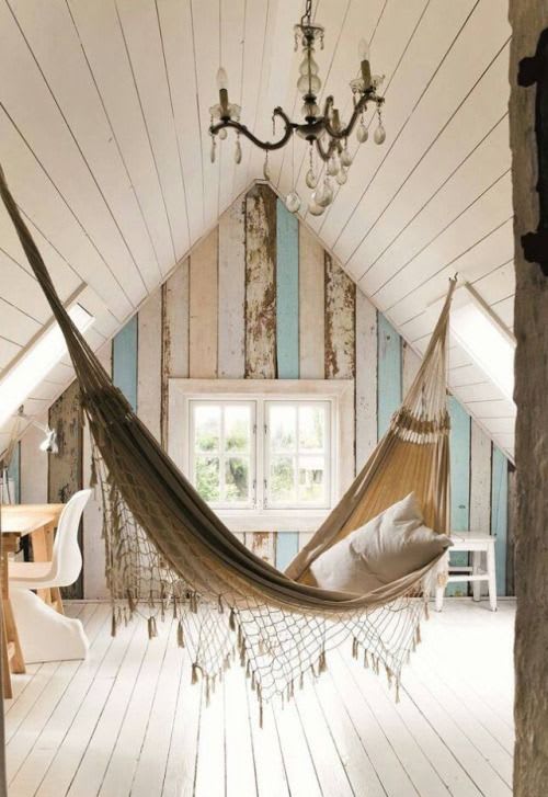 hammock reading nook