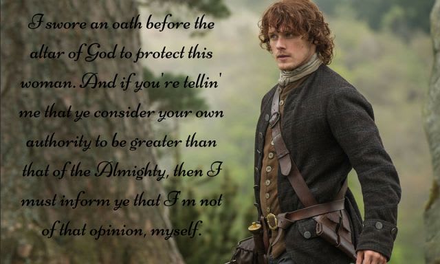 BookBub on X: Jamie Fraser's 10 Most Swoon-worthy Quotes   #Outlander  / X