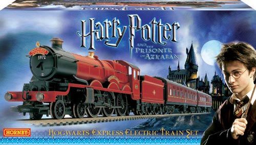 harry potter philosopher's stone hornby train set