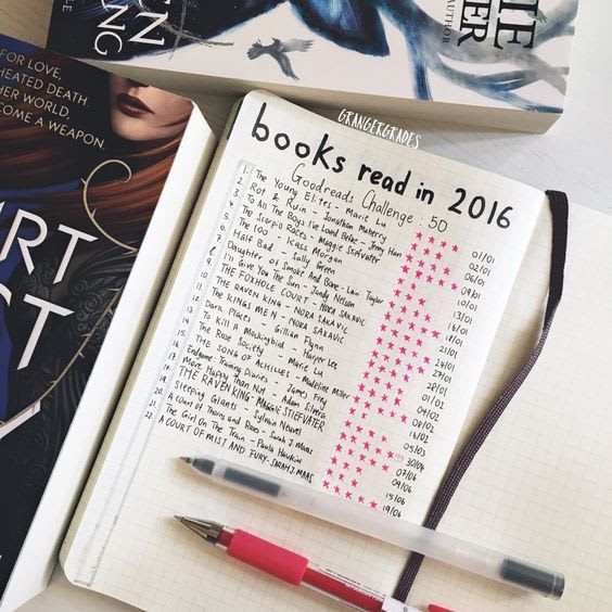 8 Creative Ways to Track Your Reading in a Bullet Journal