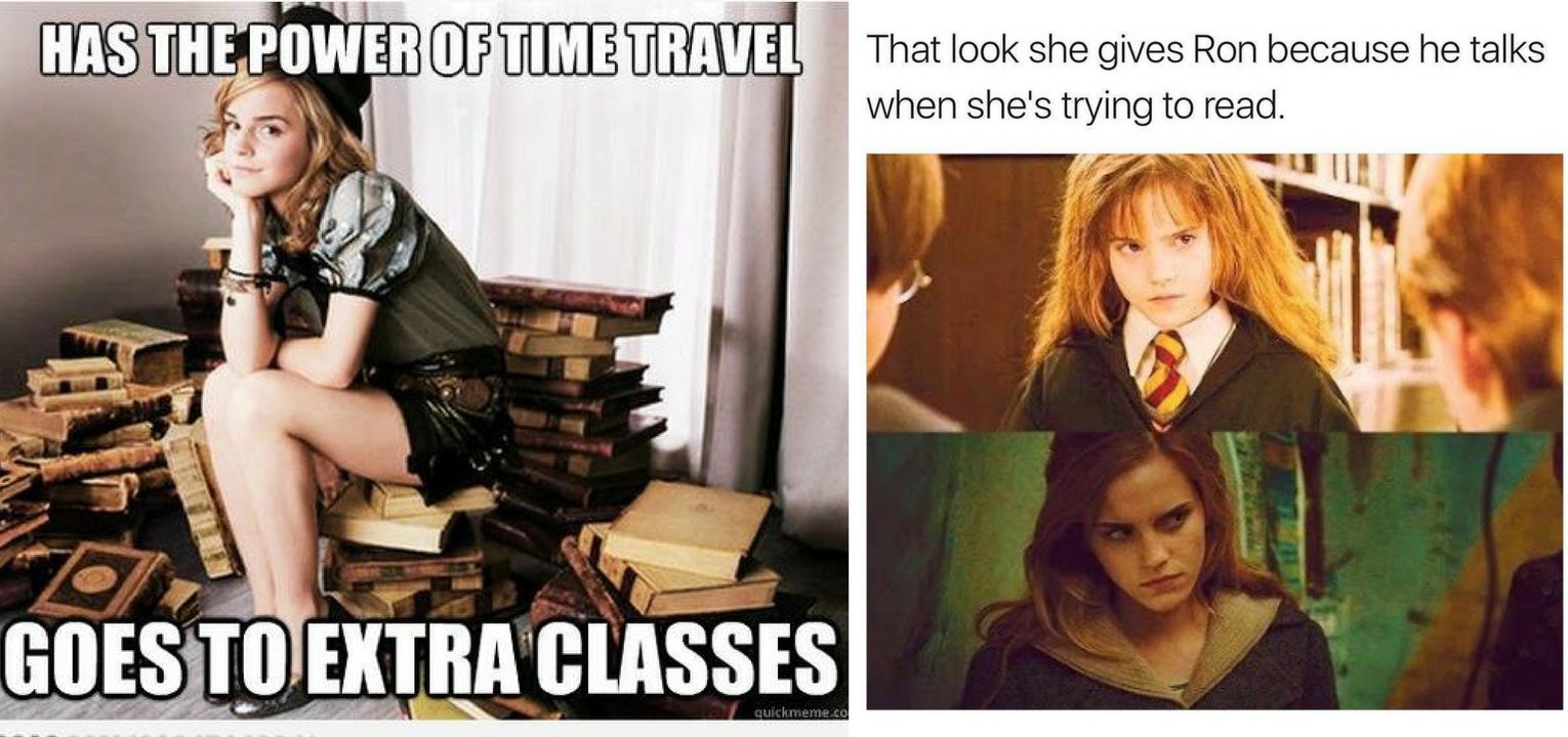 Best Ron and Hermione Harry Potter Memes