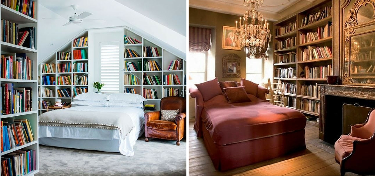 23 Bookish Bedrooms You Need To See