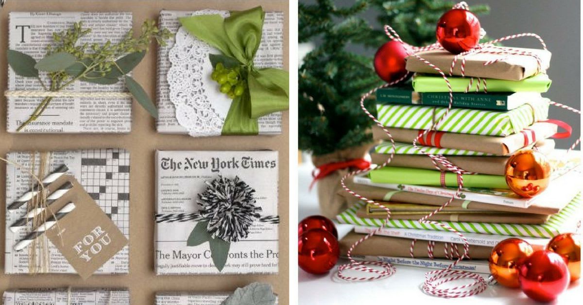 14 Innovative Ways to Gift Wrap Books
