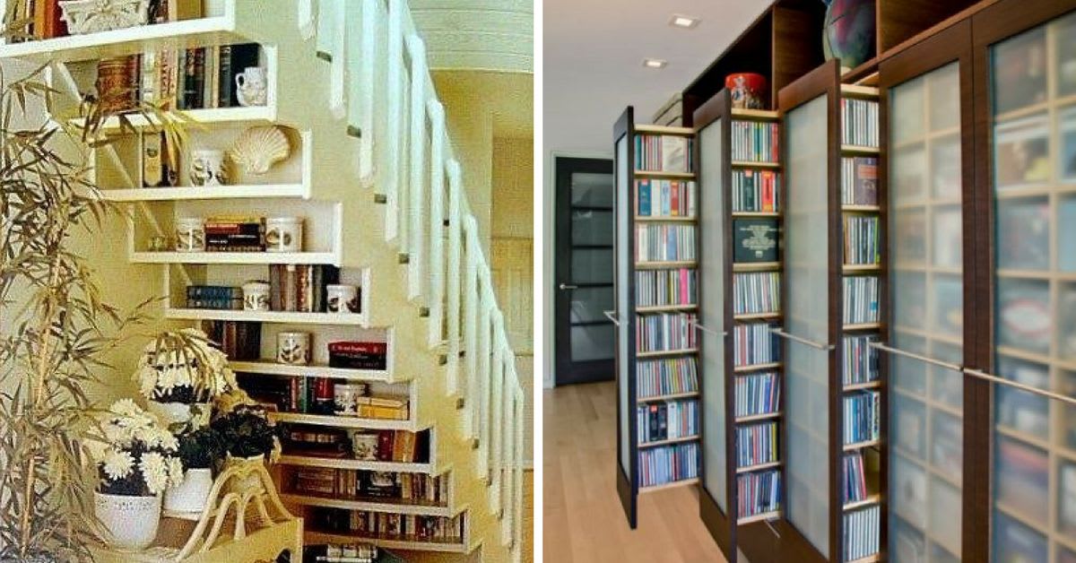 7 Book Storage Solutions For Small Spaces - Sabrinas Organizing