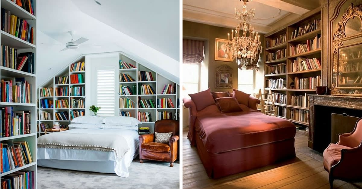 23 Bookish Bedrooms You Need to See